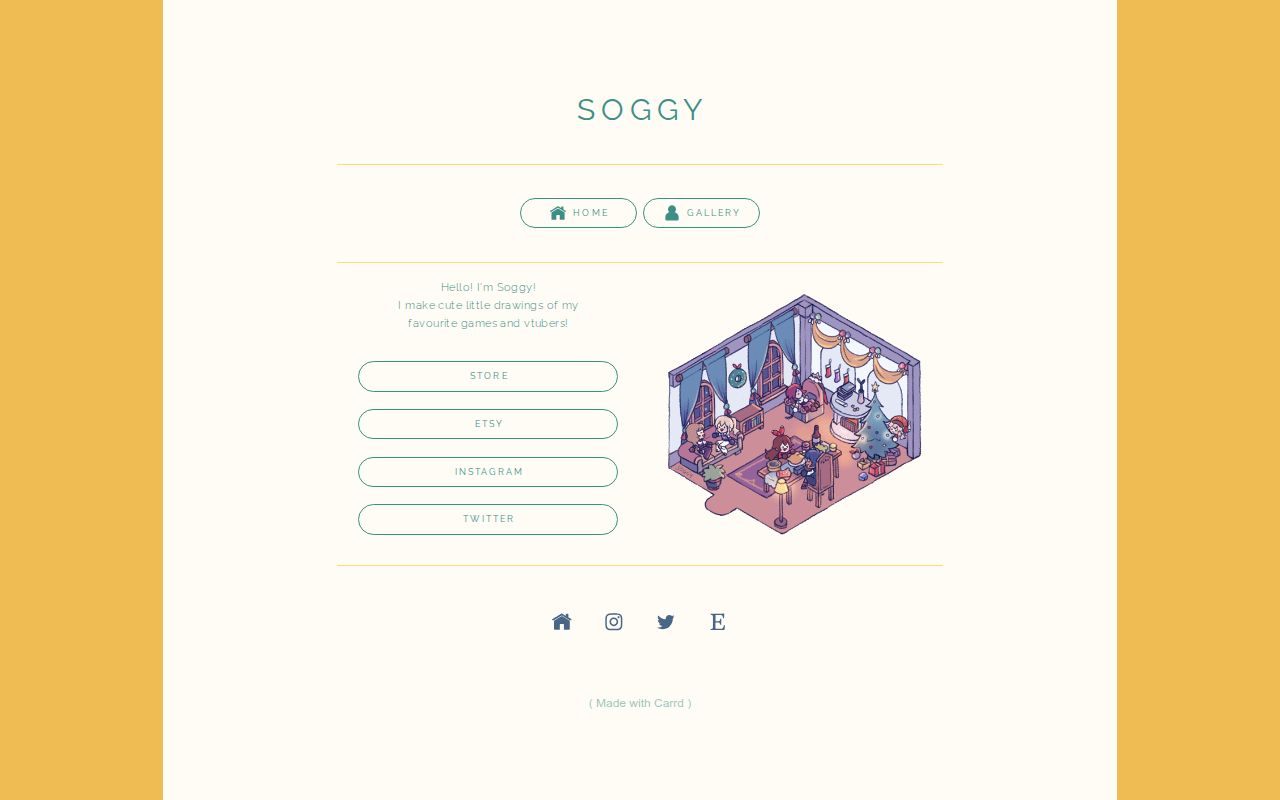 Carrd profile picture for @soggy